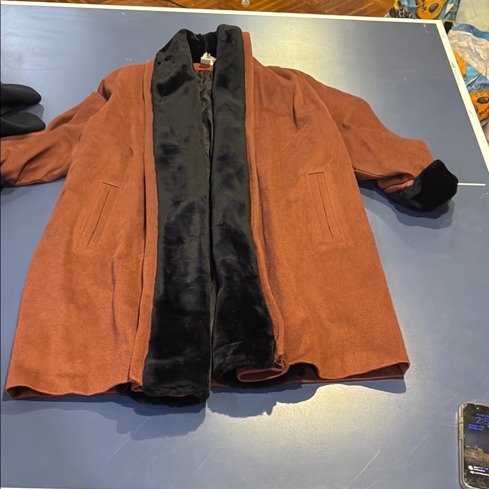 The Limited Brown Jacket with Black Accents